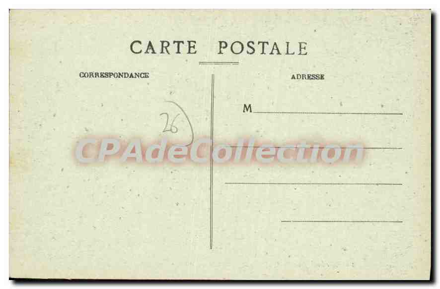 St-PAUL-TROIS-CHATEAUX — Cathédrale — Porche Méridional XIIe siècle — Imprimerie Royoul Valreas — Rückseite