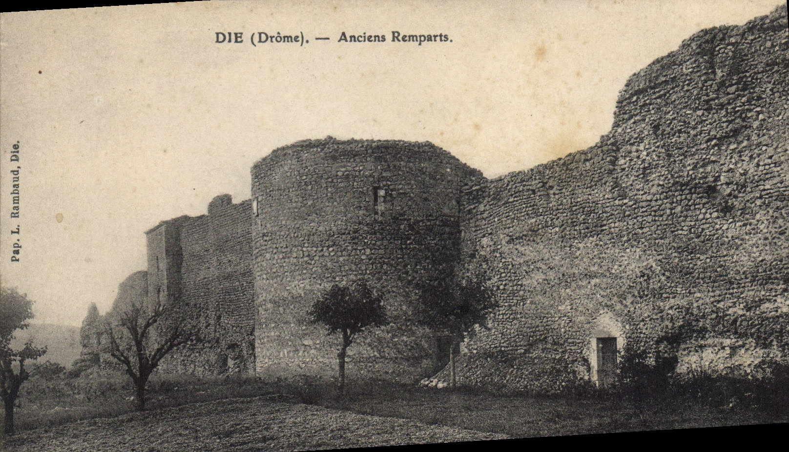 CPA Die Anciens Remparts