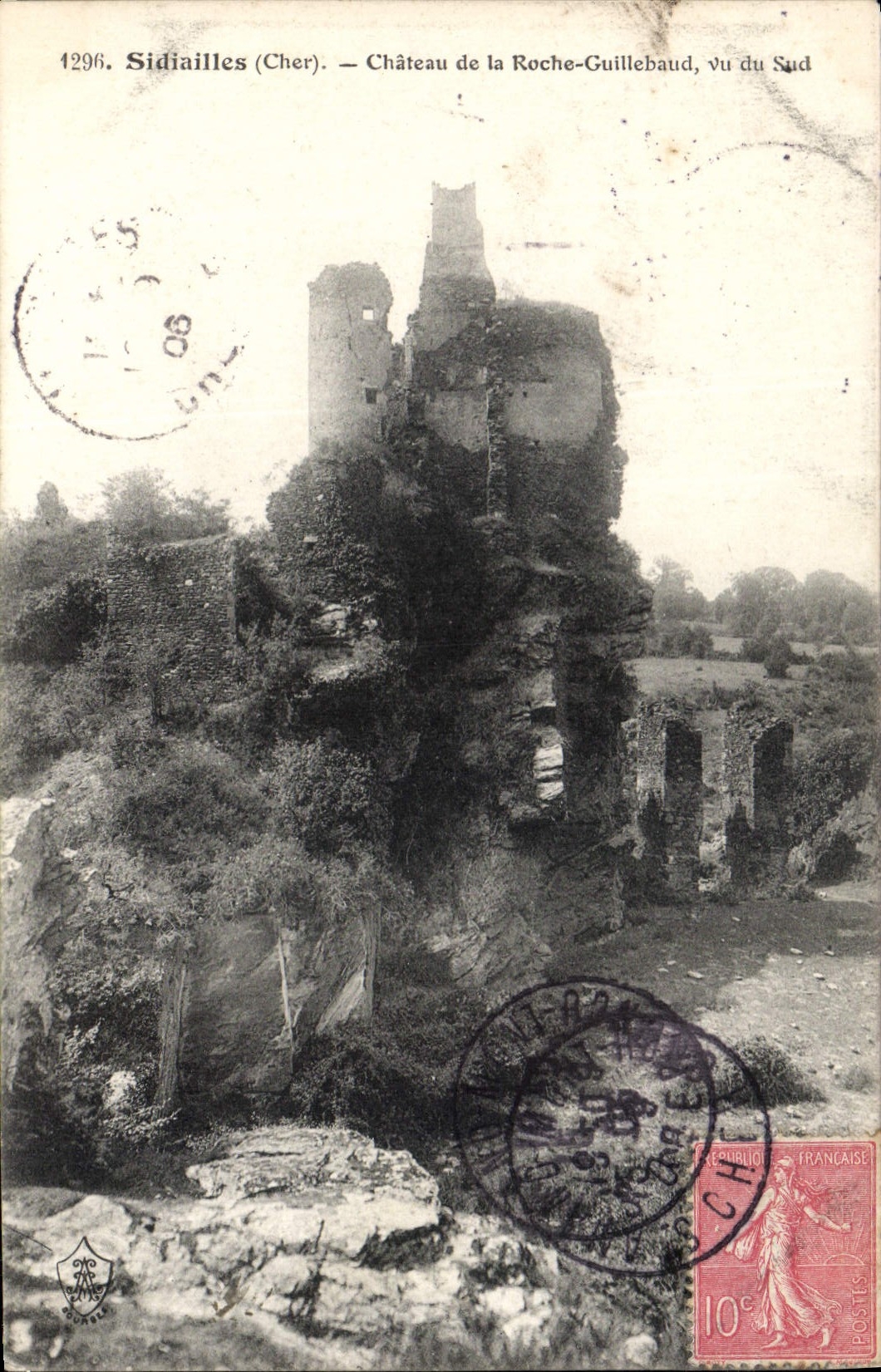 CPA Sidiailles Chateau De La Roche Guillebaud Vu Du Sud