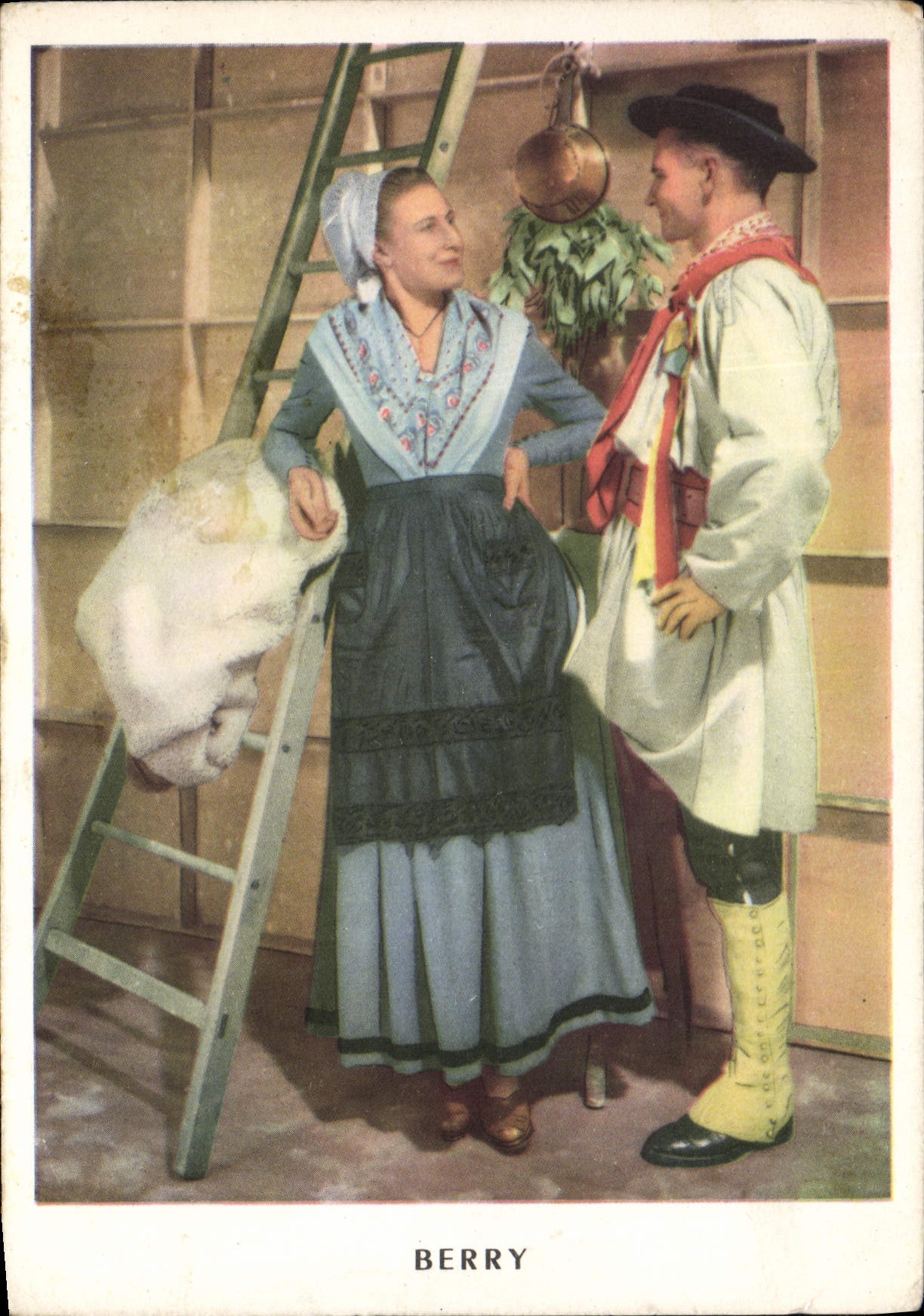 CPSM Berry Berger De La Brenne Charostaise En Costume De Ceremonie