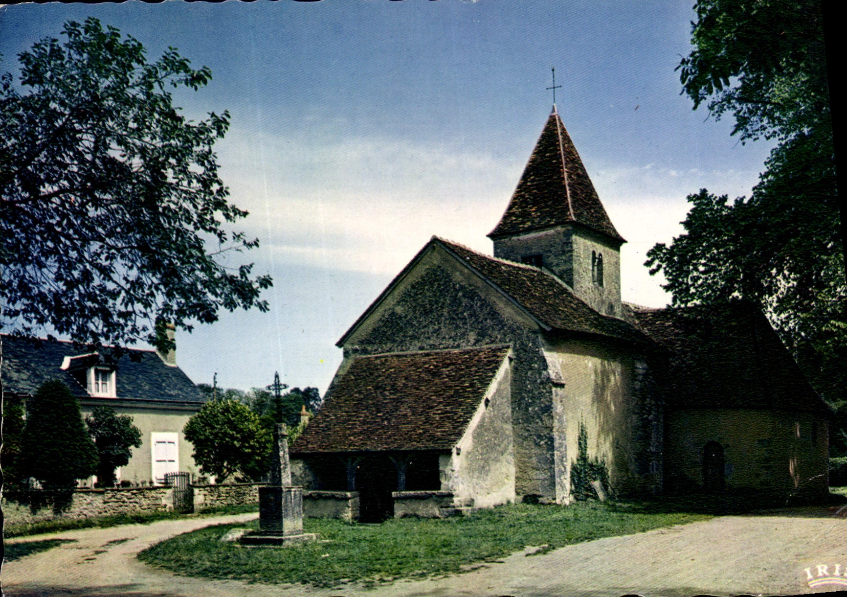 Église de Nohant — En Berry — Éditions Mexichrome, n°18/104