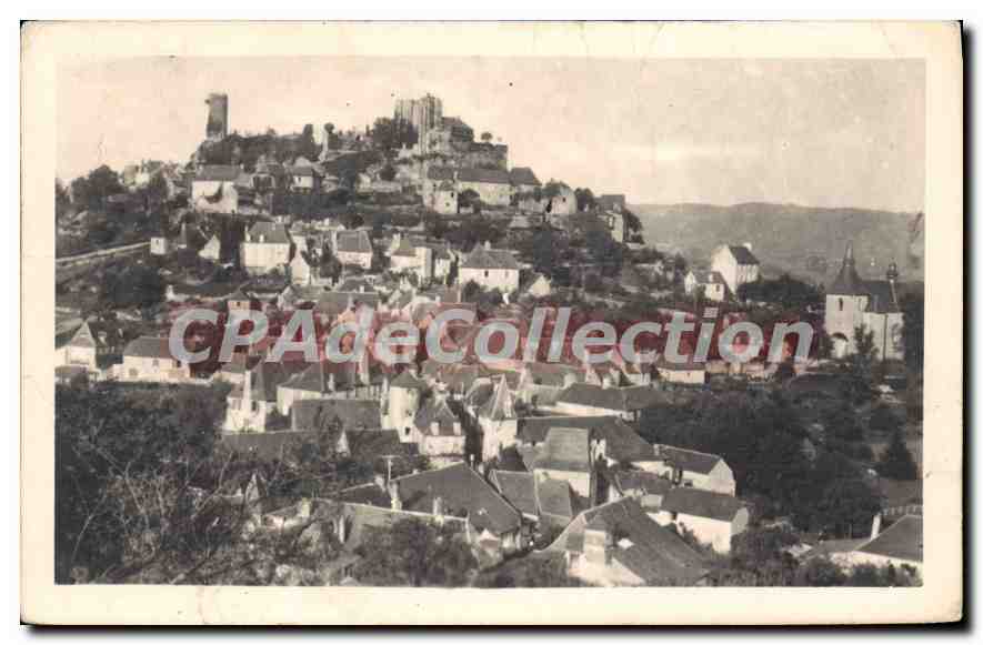CPA Uzerche Chapelle Notre Dame Vieux Chateau Ecole Superieure
