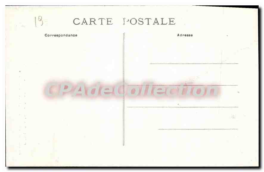 CPA Gimel Parc Vuillier Au Pied De La Redole seconde Cascade — Rückseite