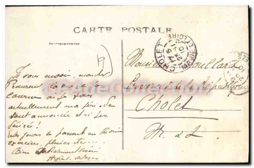 Tulle - La Corrèze et Caserne du Champ-de-Mars — M.T. éditeur, n° 175 — Back