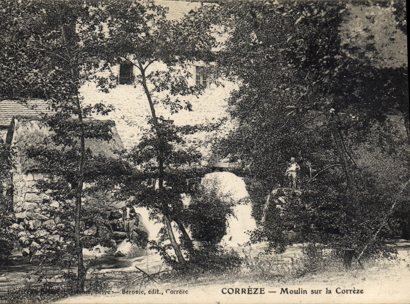 Corrèze — Moulin sur la Corrèze — Béronic, édit., Corrèze