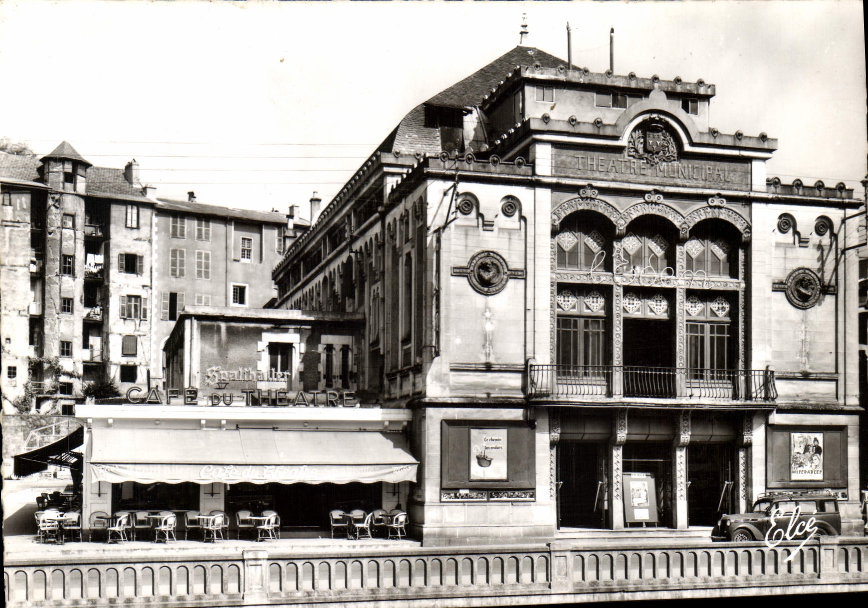 CPSM Tulle Le Theatre Municipal