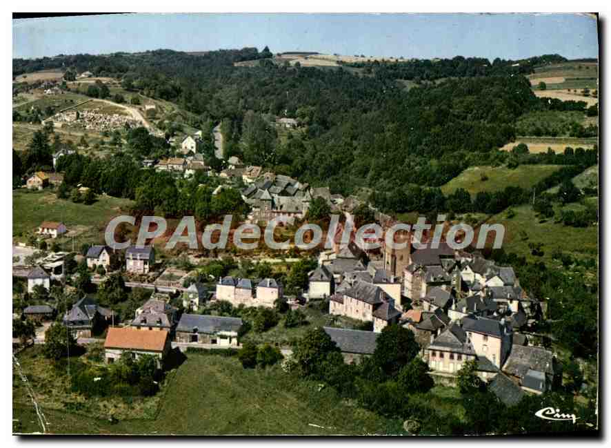 Voutezac (Corrèze) — 'Au cœur du Pays Vert' — vue aérienne — Cing