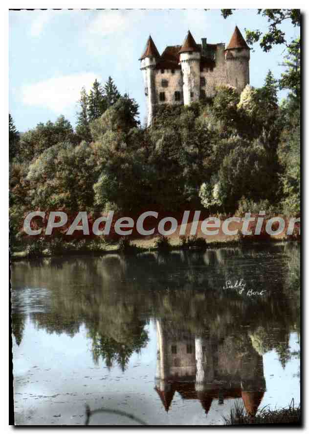 CPSM Bort Sur Le Lac Du Barrage Le Chateau De Val Du
