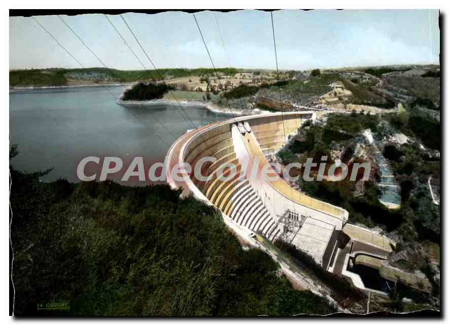 Barrage de La Cigoigne — Corrèze — Éd. La Cigoigne, Place de l'Hôtel de Ville - Vichy