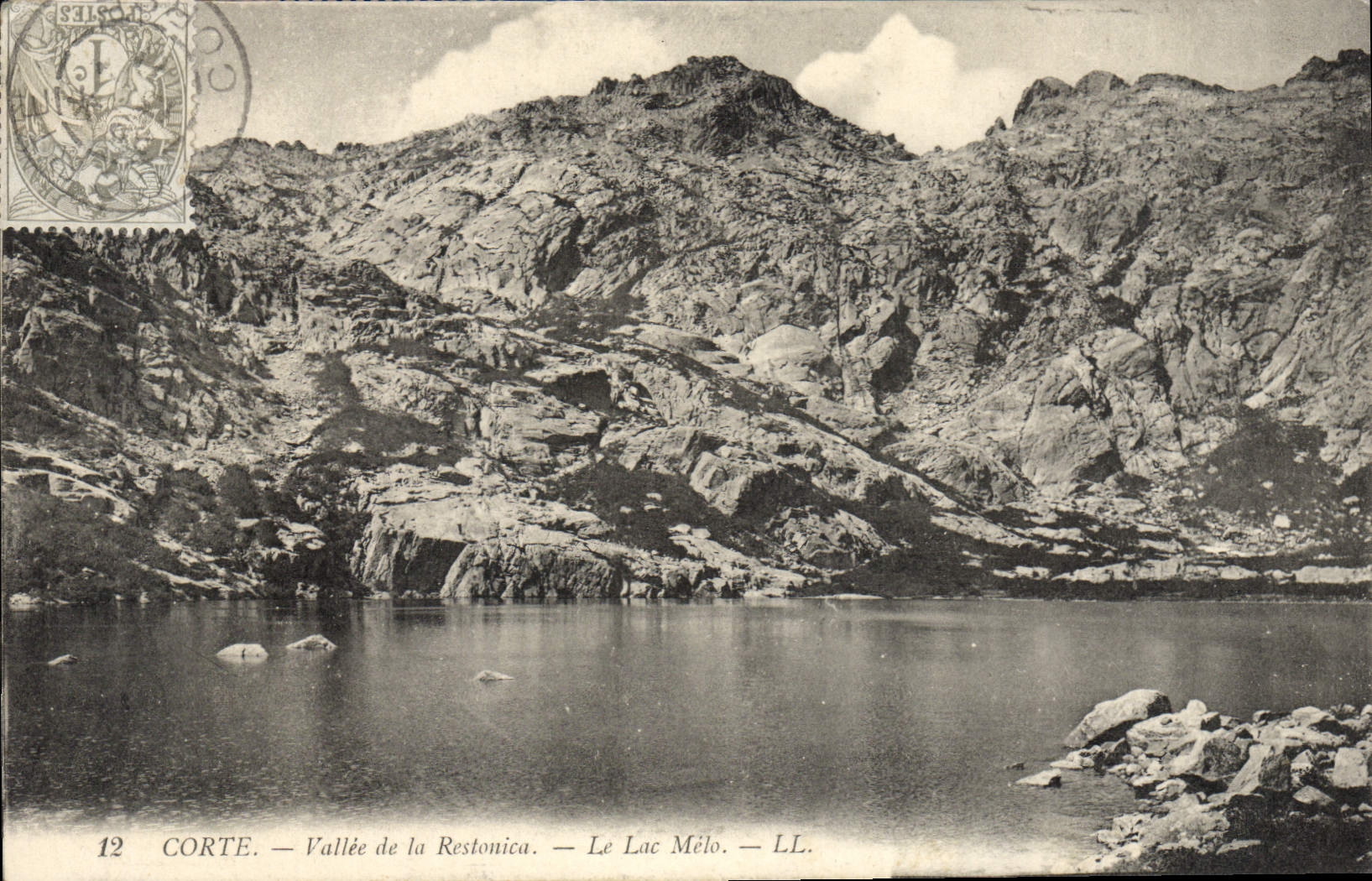 Vallée de la Restonica — Le Lac Mélo — Corte — LL. — N°12