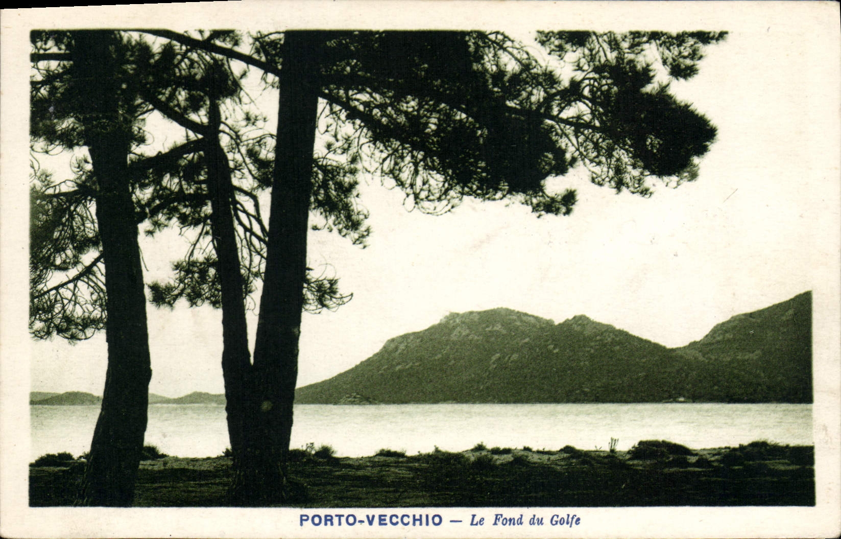 Porto-Vecchio — Le Fond du Golfe — Éditeur non identifié, n° de série non visible