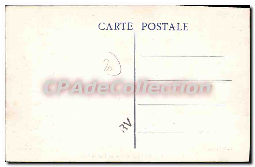 Porto-Vecchio — Le Fond du Golfe — Éditeur non identifié, n° de série non visible — Rückseite