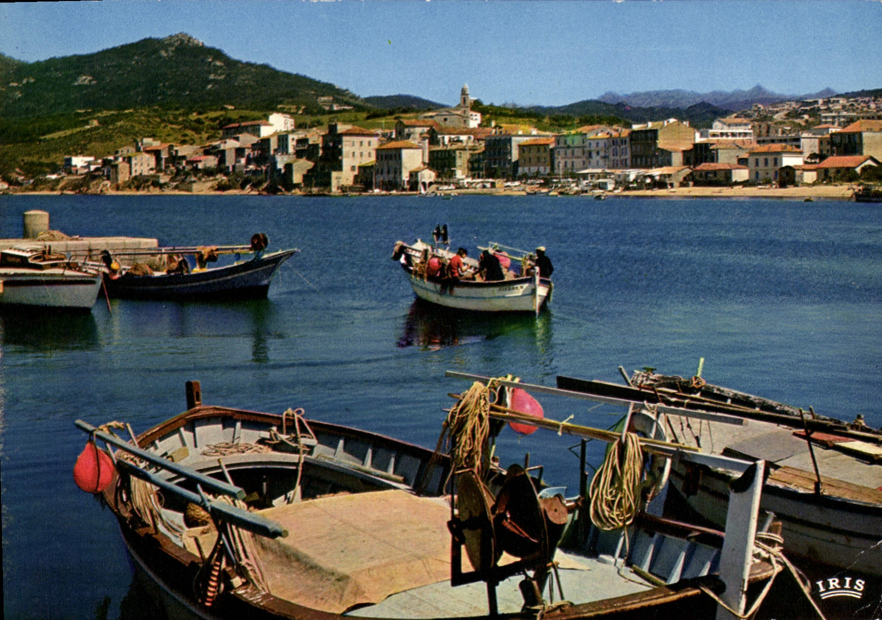 CPSM La Corse Propriano Port De Peche Et La Ville