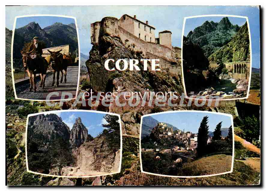 CPSM La Corse Inoutliable