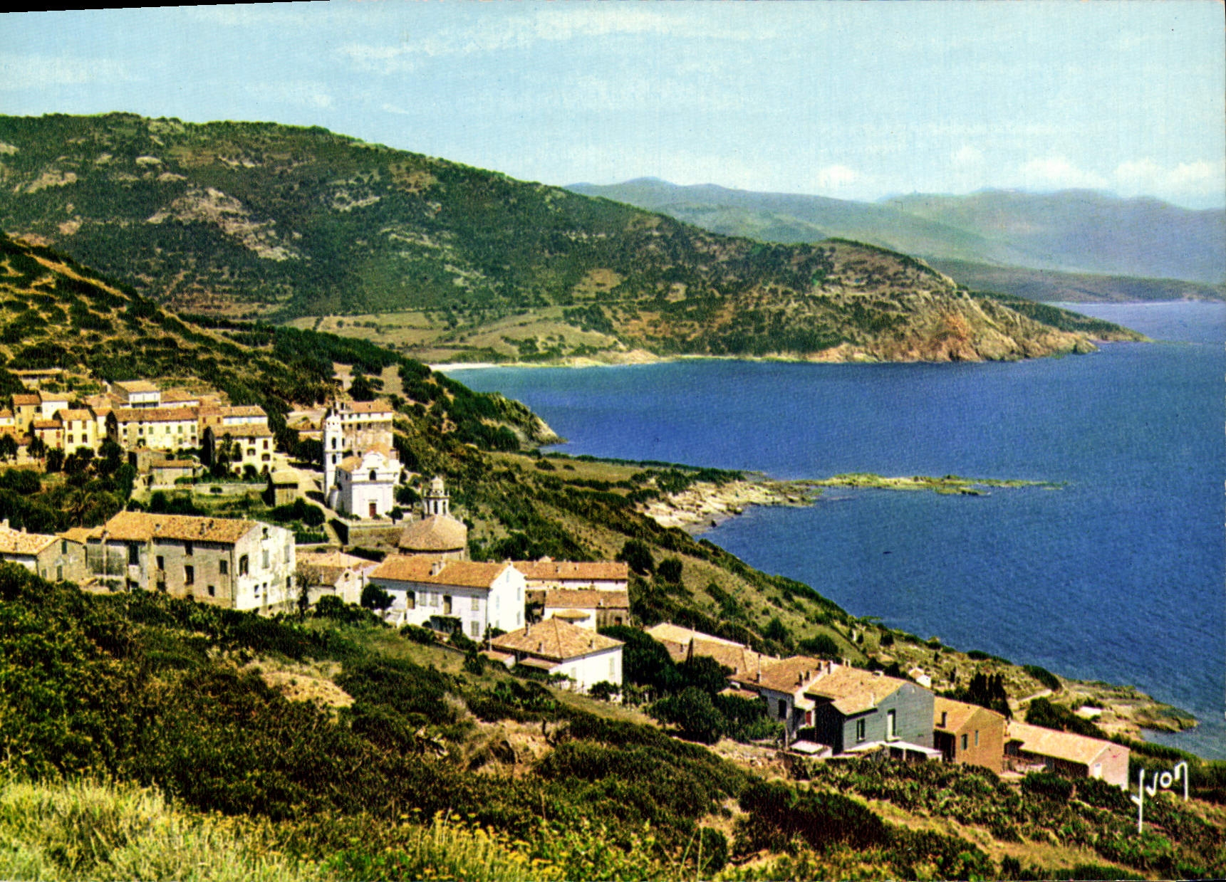 CPSM La Corse Oasis De Beaute Cargese Vue Generale