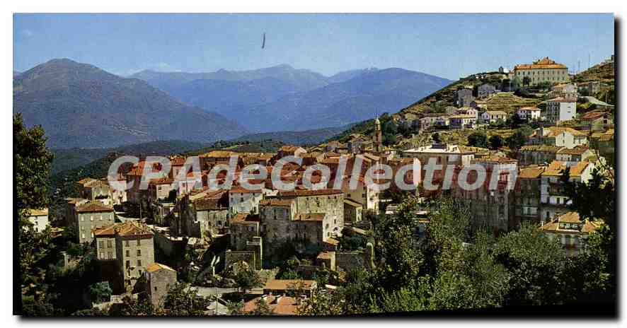 Sartène — Vue panoramique — Corse
