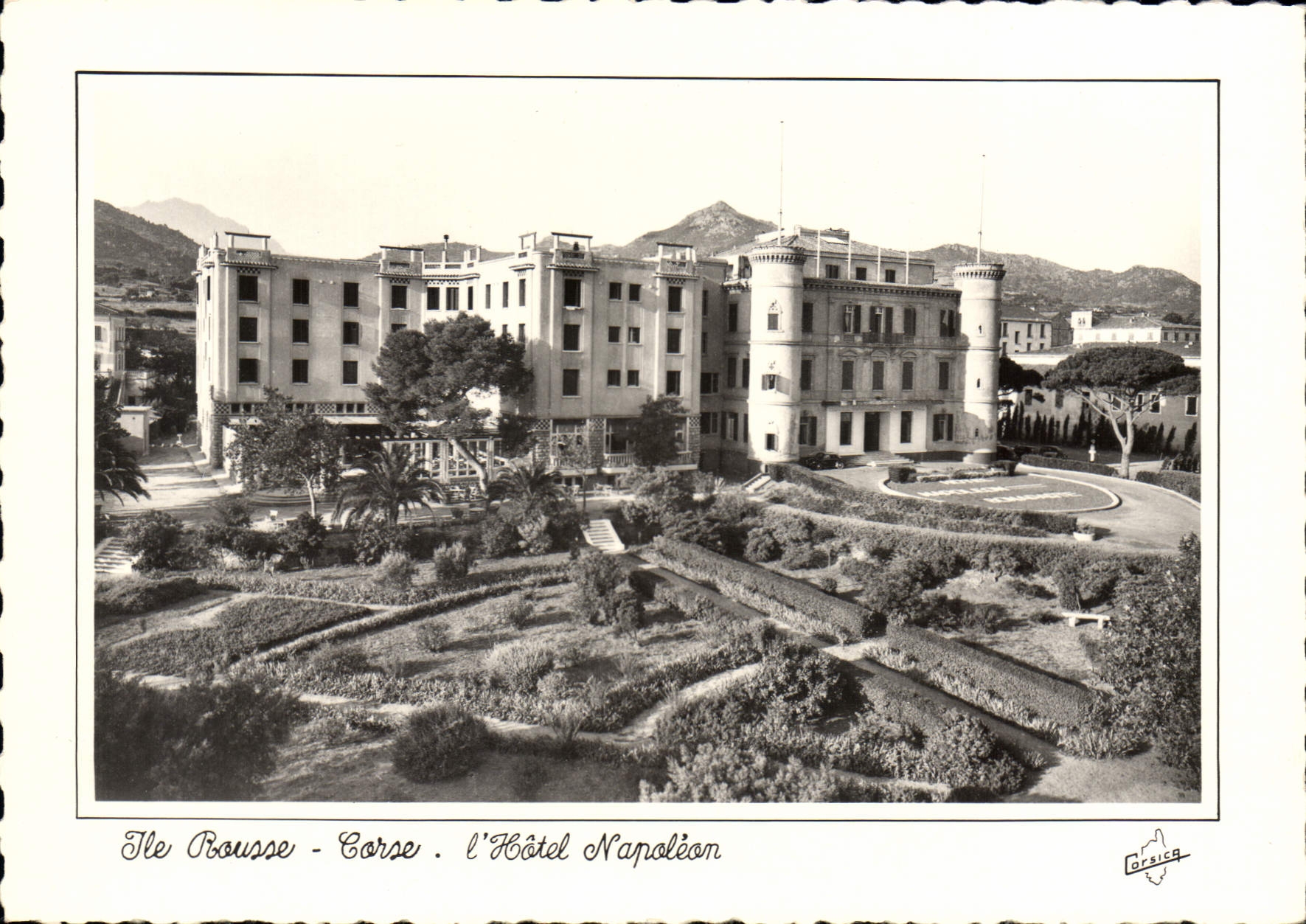 Ile Rousse - Corse - l'Hôtel Napoléon — Édition M.C. Miramont, Bastia