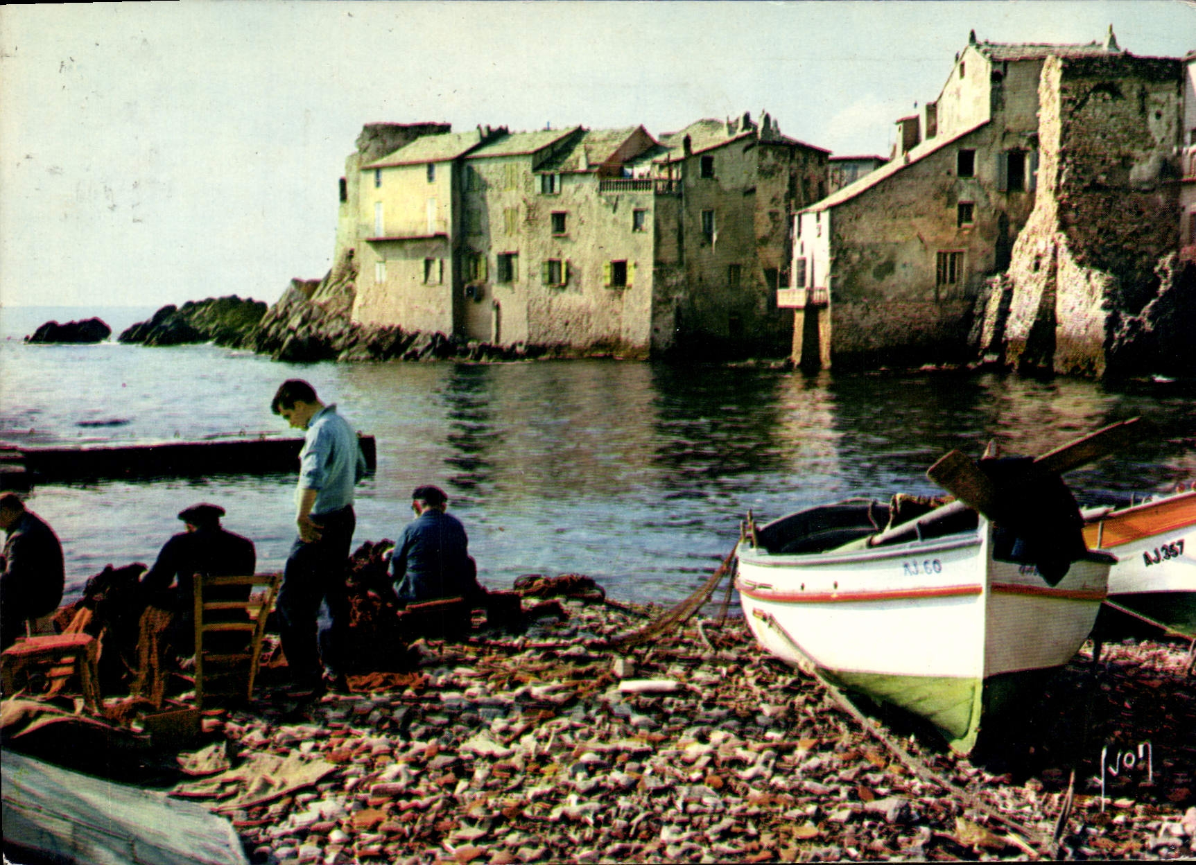 Cap Corse — Le port des pêcheurs — Éditions d'Art Yion