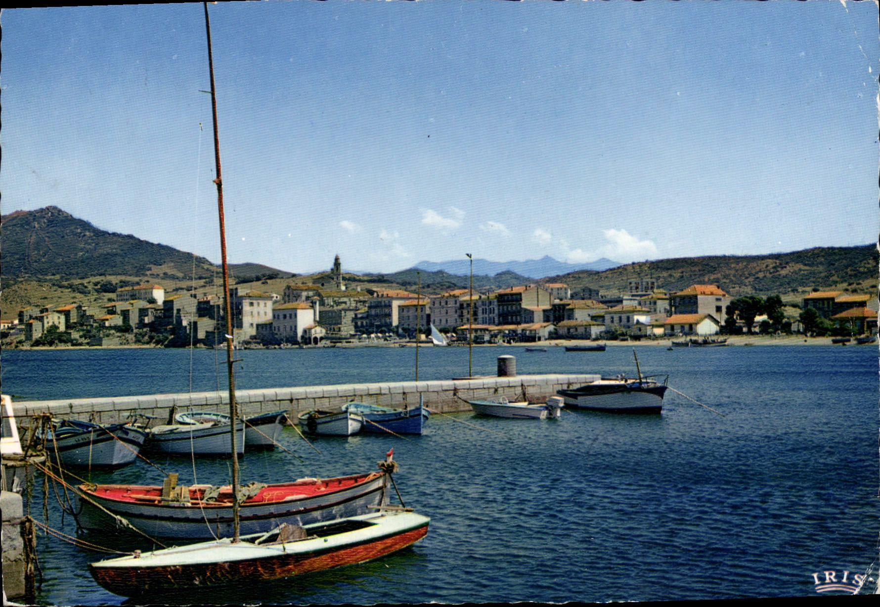 Propriano — Vue du Port et de la Ville — Éditions La Corse