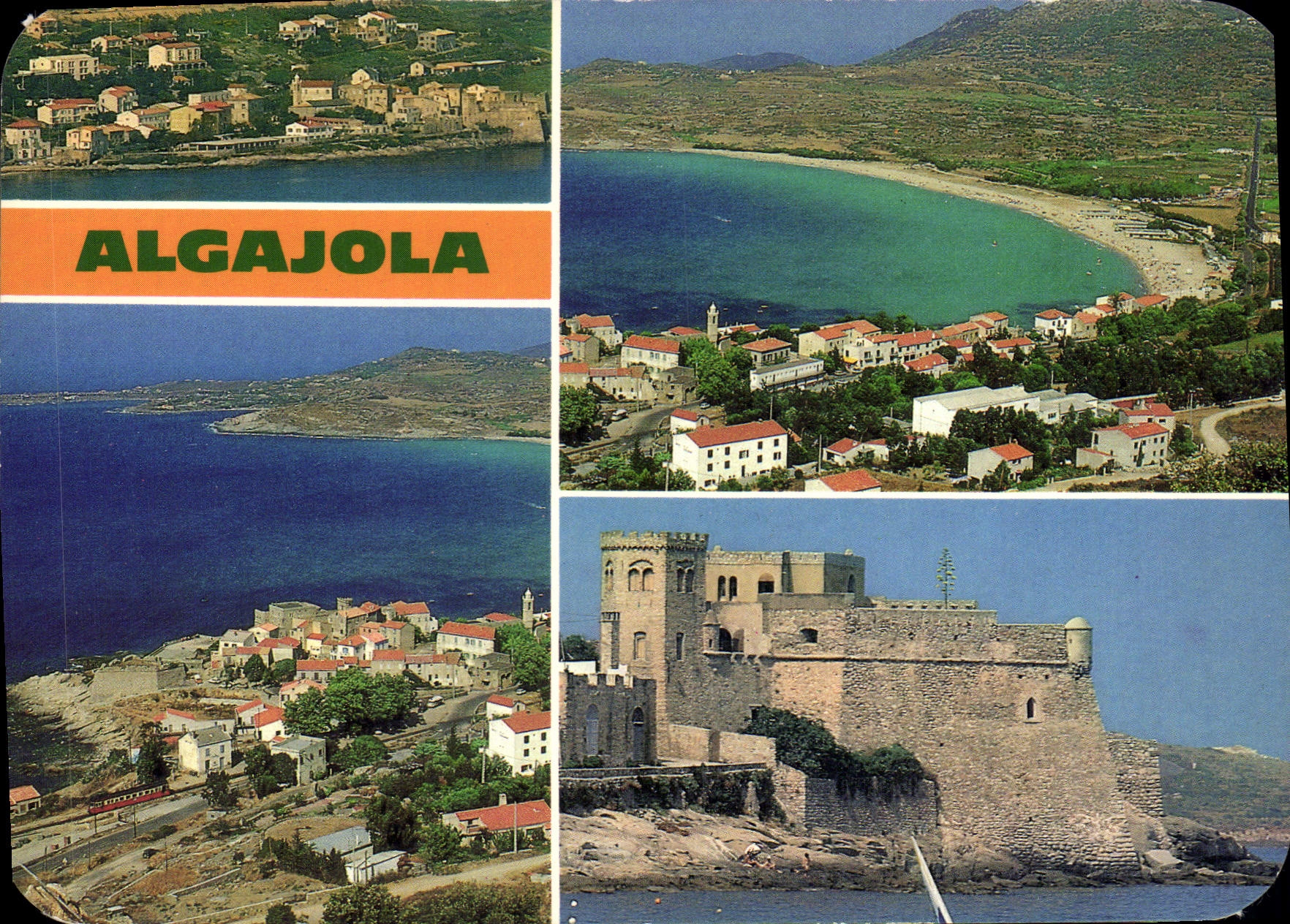 CPSM La Corse Algajola Cite Baineaire De La Balange Aux