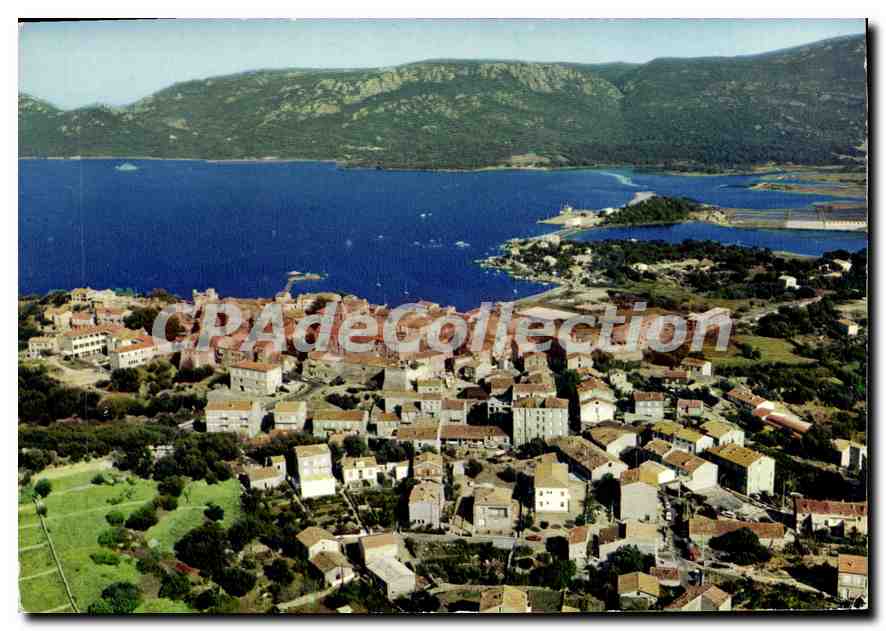 Porto-Vecchio — Vue générale de la ville sur le Golfe — Éditions Hachette