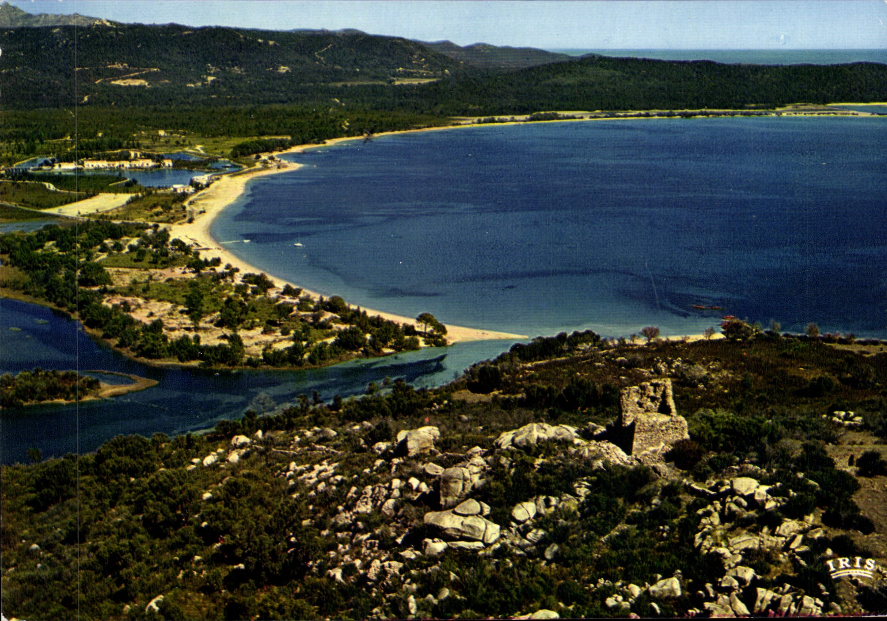 CPSM La Corse La Plage De Saint Cyprien Aux Environs De Porto Vecchio