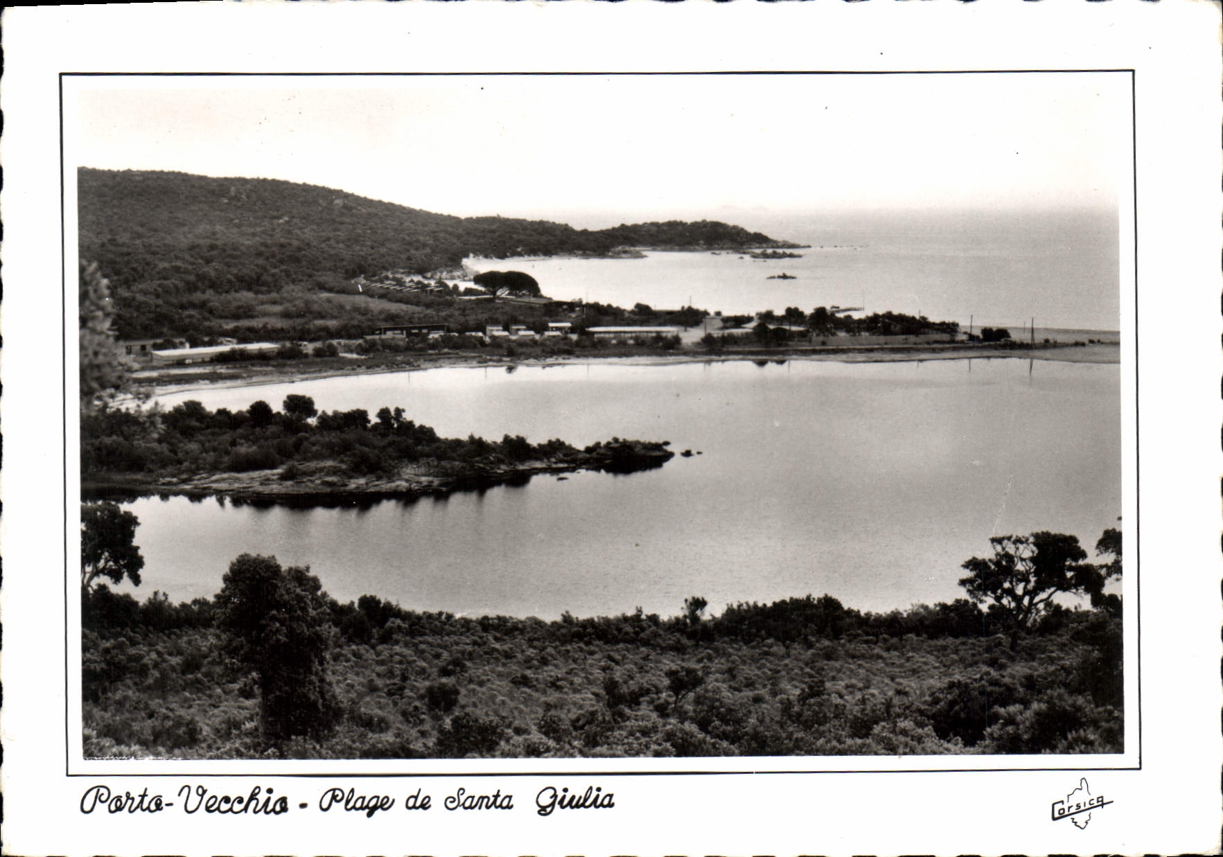 Porto-Vecchio - Plage de Santa Giulia — Corsica, éditeur Forsica, n° 3177