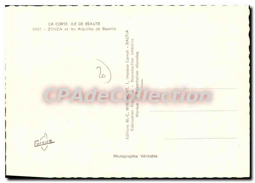 Zonza et les Aiguilles de Bavella - Corse — Éditions M.-C. Miramont — Reverso