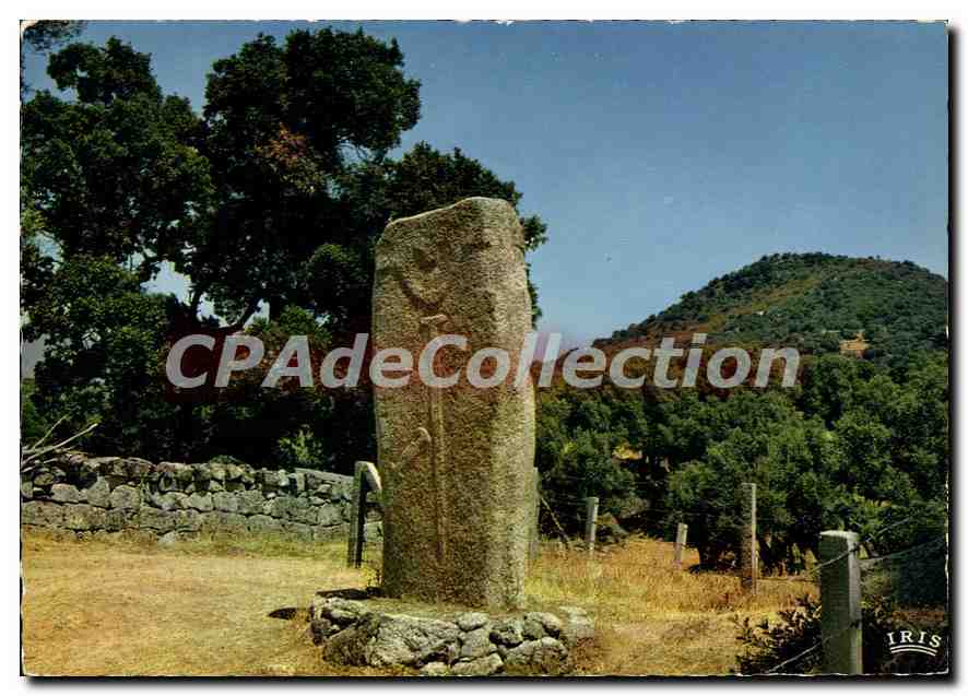 CPSM La Corse Sollacaro Station Prehistorique De Filitosa