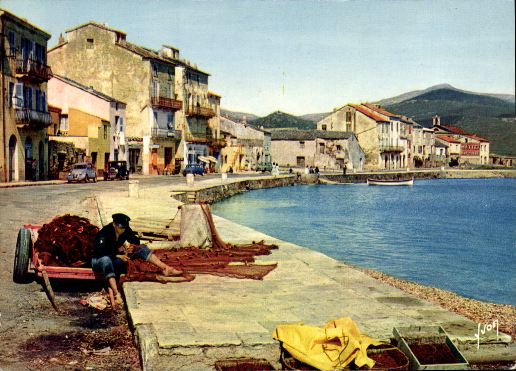 Cap Corse, marine de Macinaggio — éditeur J. Vion, n° 1273