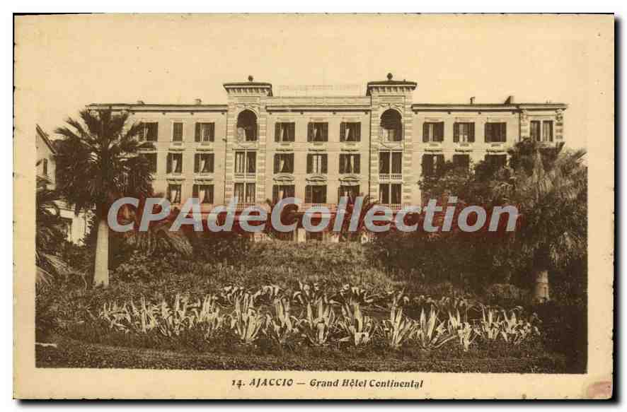 CPA Ajaccio Grand Hotel Continental