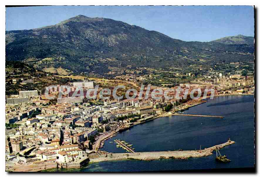 Ajaccio — Vue générale sur le Port et la Ville — Editions "La Cigogne"