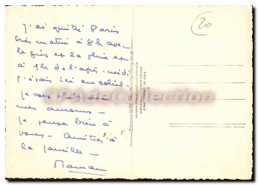 Ajaccio - Corse : Vue Générale — RENÉ 7157 — Reverso
