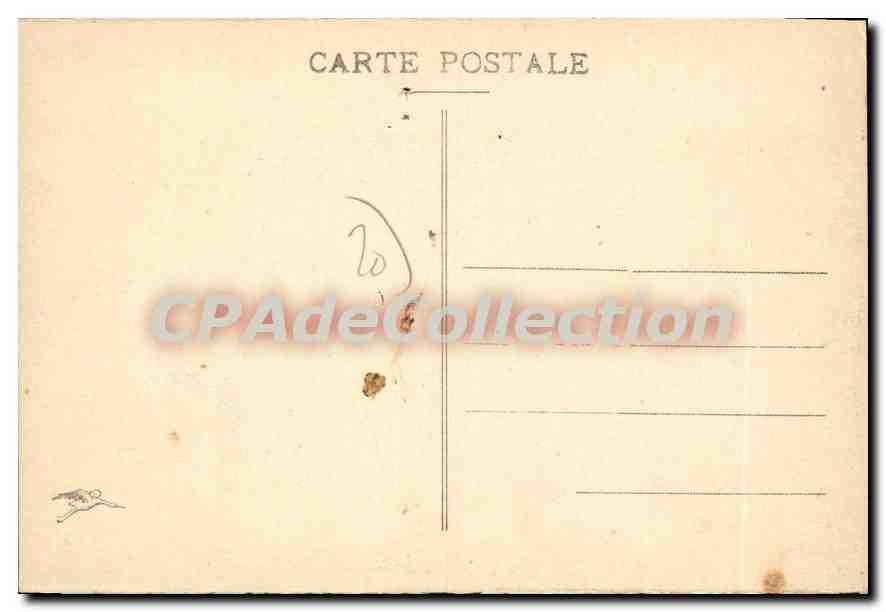 CPA Bonifacio La Corse — Rückseite