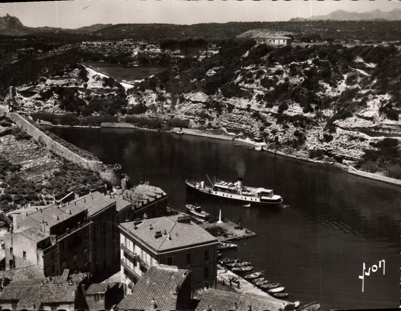 Bonifacio (Corse) - Le port — Éditions d'Art, n° I.B. 6336 - Anverso