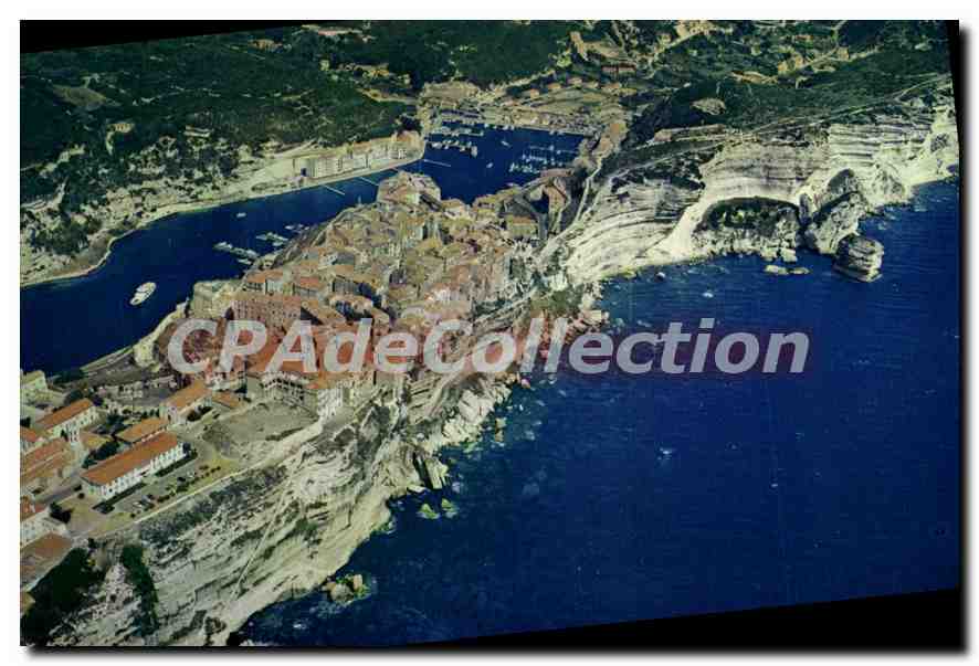 Bonifacio — Vue générale aérienne — Bonifacio Souvenirs Aéromodèle