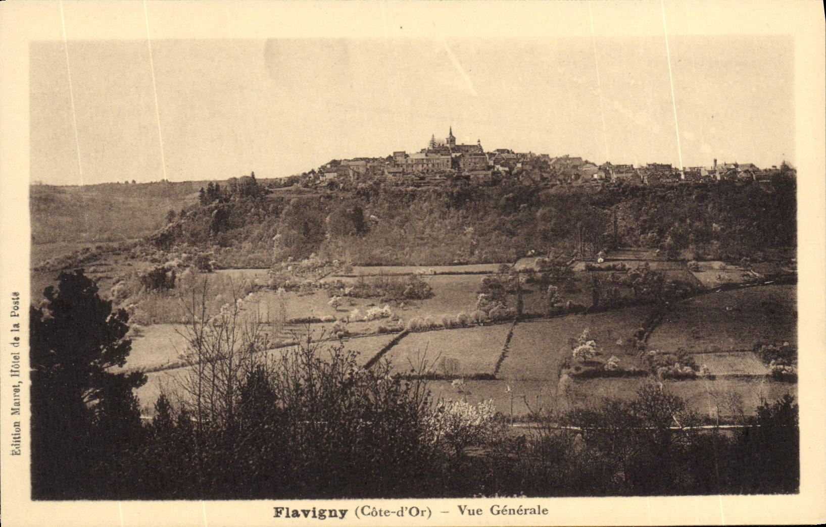 CPA Flavigny Vue Generale