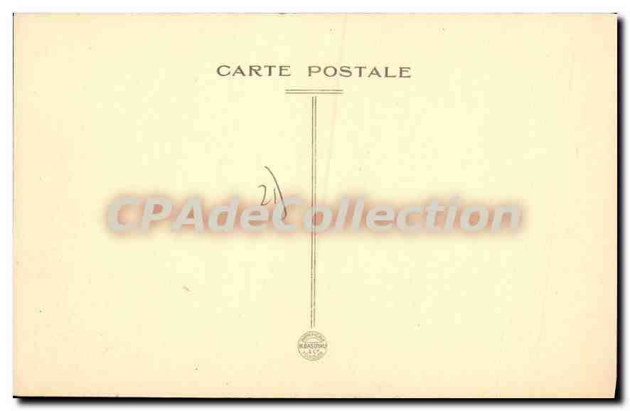 CPA Flavigny Vue Generale — Rückseite