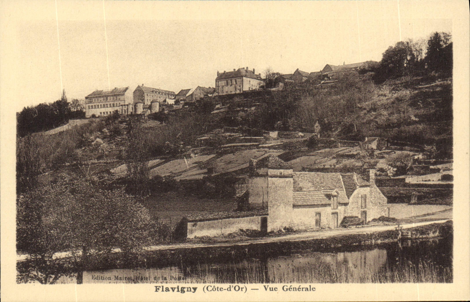 CPA Flavigny Vue Generale
