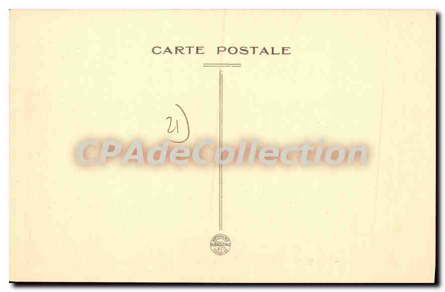 CPA Flavigny Vue Generale — Rückseite