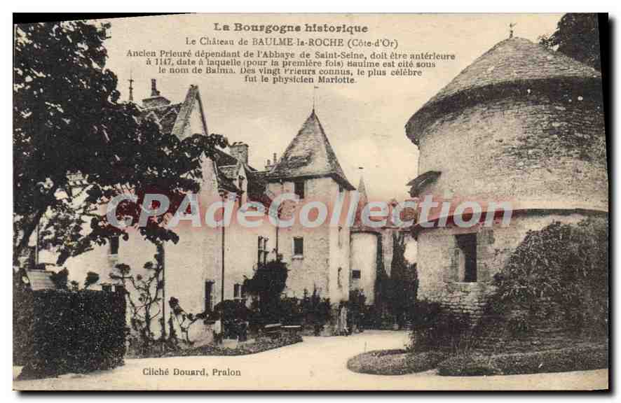 CPA Baulme La Roche Source De La Douix