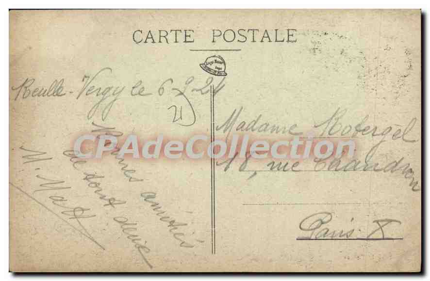 CPA Nuits Saint Georges La Serree Un Jour De Pelerinage — Rückseite