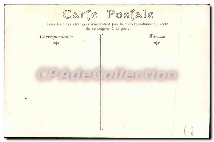 CPA Semur Eglise Notre Dame Le Portail Des bleds — Rückseite