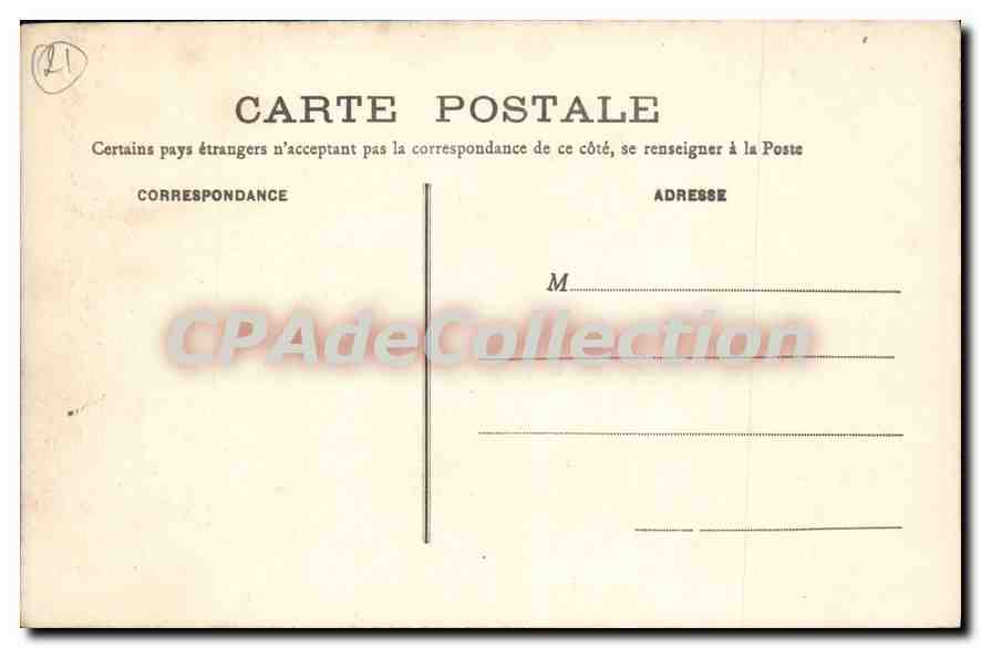 CPA Alise Saint Reine Vue De La Maison Jouare — Rückseite