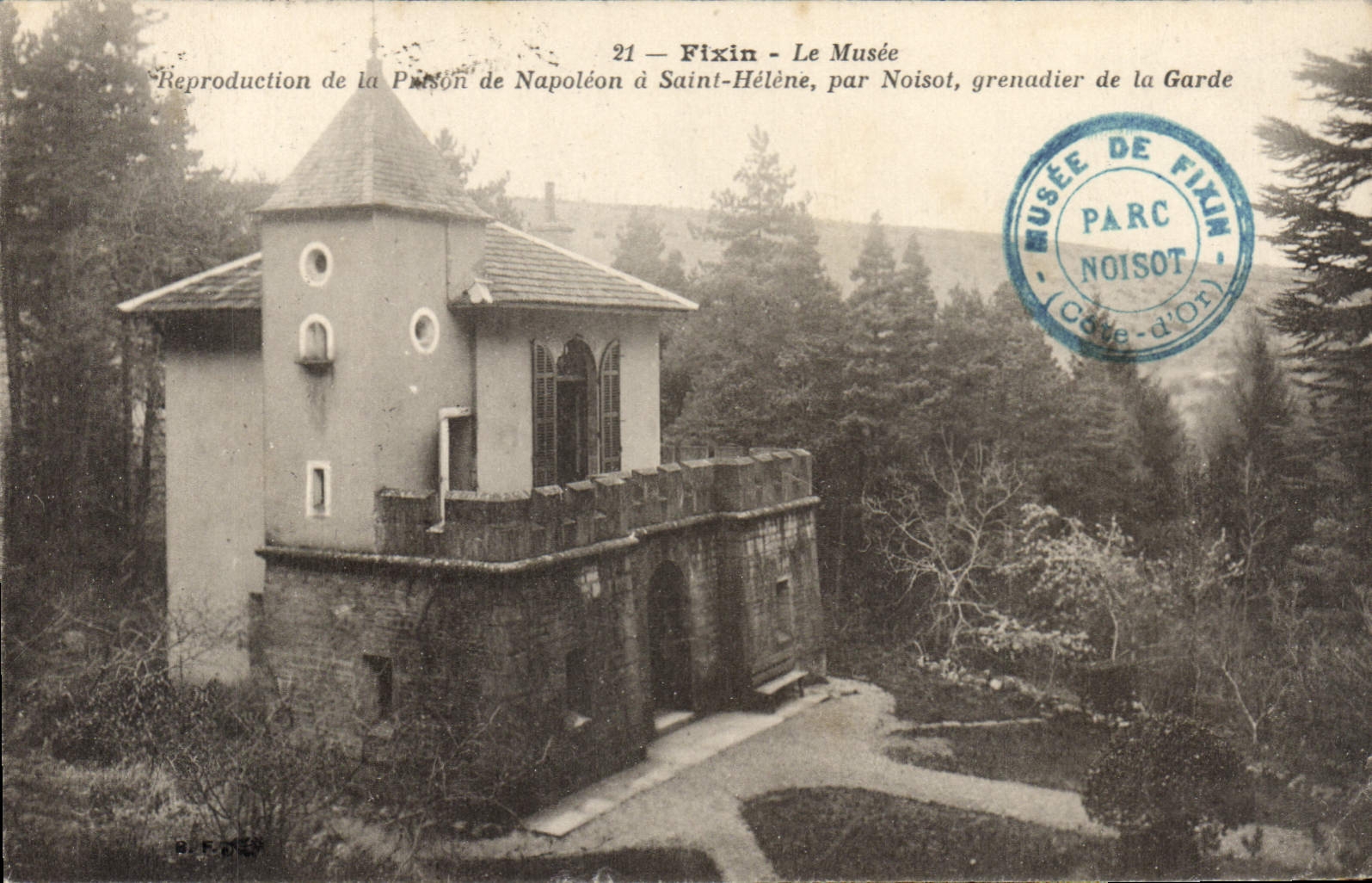 CPA Fixin Le Musee Reproduction De La Prison De Napoleon