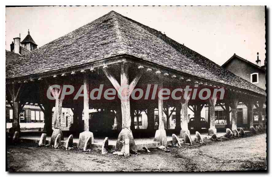 Nolay (Côte-d'Or) — Les Halles (Historisches Monument) — Bourgeoise Druckerei, Chalon-sur-Saône