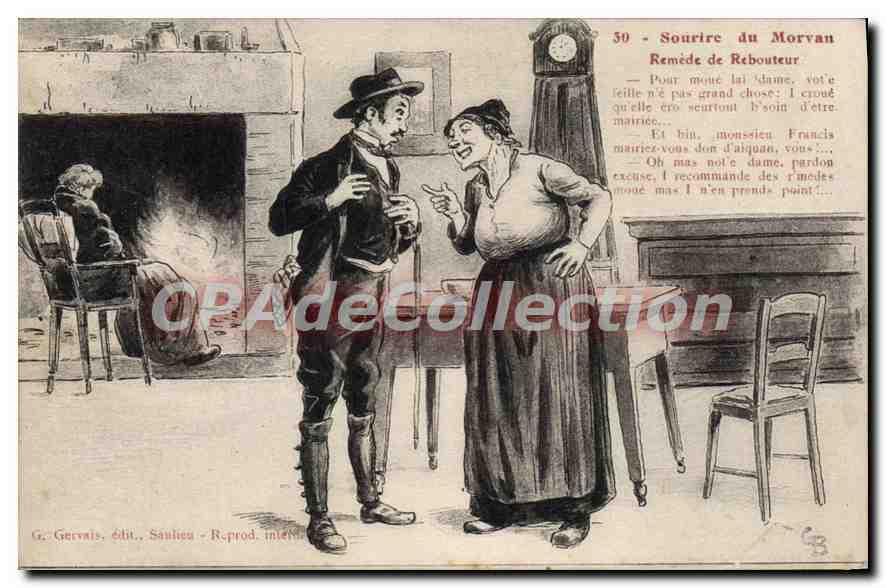Sourire du Morvan — Remède de Rebouteur — G. Gervais, édit., Saulieu - Reprod. intérieure