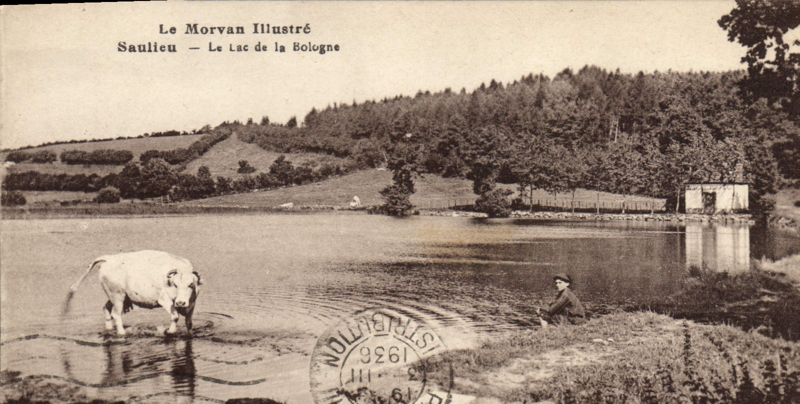 Saulieu — Le Lac de la Bologne — Le Morvan Illustré n° 1936