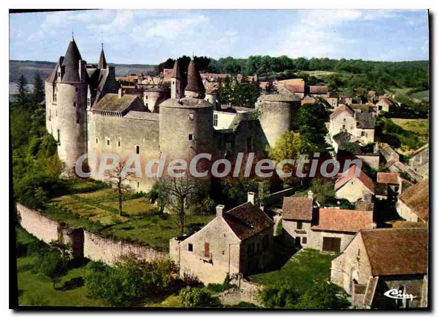 Châteauneuf-en-Auxois — Demeure de Philippe Pot, Sénéchal du Duc, Charles le Téméraire (XVe s.) — Éditions & Impressions COMDIER, Macon