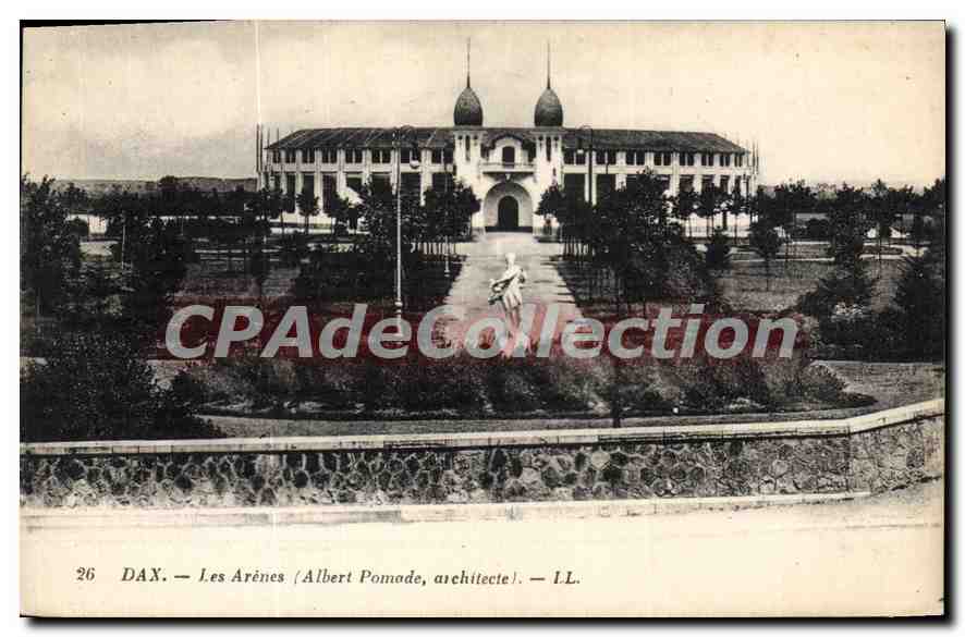 DAX — Les Arènes (Albert Pomade, architecte) — LL.